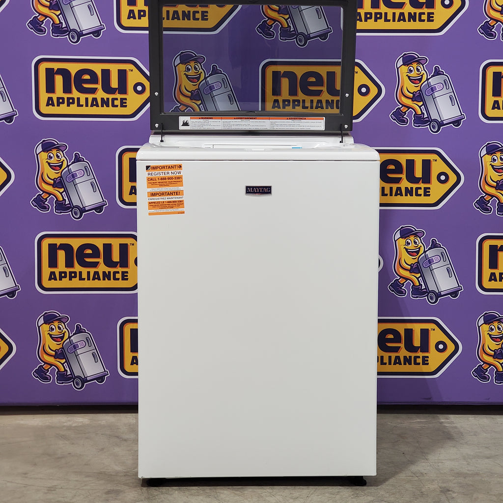 Pictures of Maytag 5.3 cu. ft. Smart Top Load Washer with Extra Power MVW7232HW3 - Open Box - Neu Appliance Outlet - Discount Appliance Outlet in Austin, Tx
