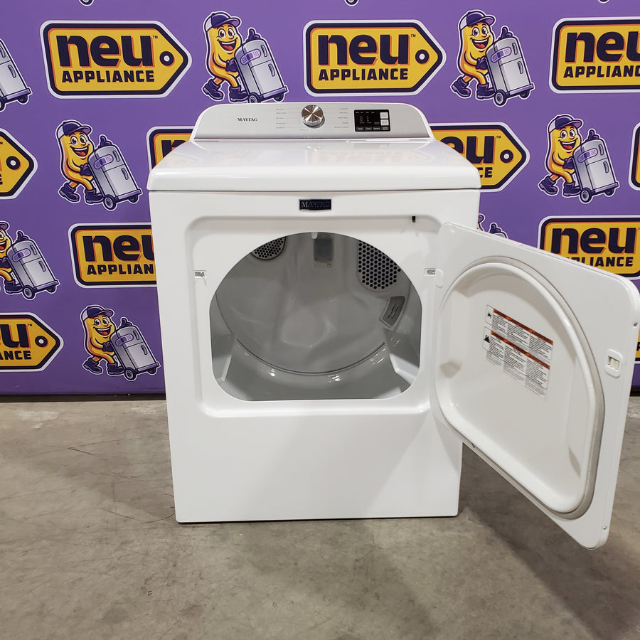 Maytag Top Load 4.8 cu ft Washer with Deep Fill and Slow-Close Glass Lid MVW6200KW - Scratch & Dent (Major) and Maytag 7.0 cu. ft Top Load Gas Dryer with Moisture Sensing 16192 - MGD6200KW - Scratch and Dent (Moderate)