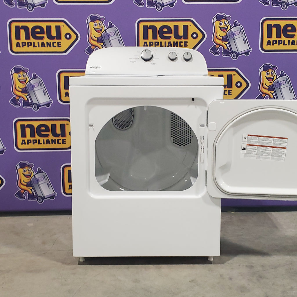 Pictures of Whirlpool Top Load 3.5 Cu. Ft. Washer with Deep Water Wash Option WTW4816FW and Whirlpool Vented 7.0 Cu. Ft. Electric Dryer WED4815EW - Open Box - Neu Appliance Outlet - Discount Appliance Outlet in Austin, Tx