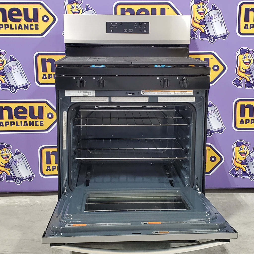 Pictures of Whirlpool 30-inch Self Clean Gas Range with No Preheat Mode WFES3530RS - Open Box - Neu Appliance Outlet - Discount Appliance Outlet in Austin, Tx