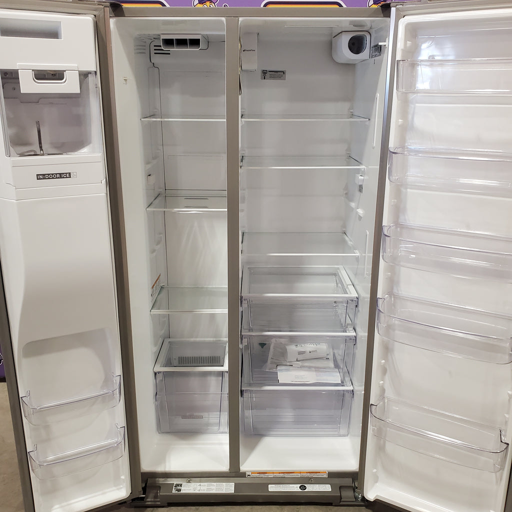 Pictures of Whirlpool Counter Depth Side-by-Side Refrigerator with TruCool™ System 22132SD164 - WRSC5536RZ - Scratch & Dent (Major) - Neu Appliance Outlet - Discount Appliance Outlet in Austin, Tx