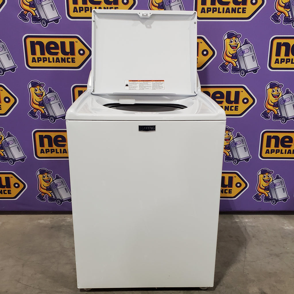 Pictures of Maytag Top Load 4.5 Cu. Ft. Washer with Deep Fill in White 25SD092 - MVW4505MW - Scratch & Dent (Minor) - Neu Appliance Outlet - Discount Appliance Outlet in Austin, Tx