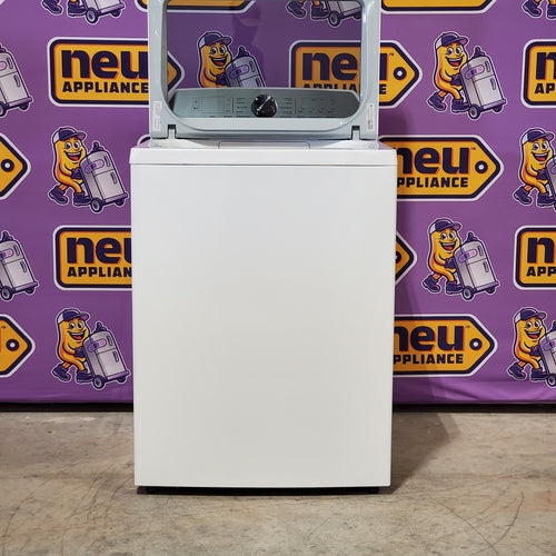 Pictures of GE Profile 5.0 cu. ft. High-Efficiency ENERGY STAR Smart Top Load Washer in White with Microban Technology PTW600BSRWS - Scratch & Dent (Minor) - Neu Appliance Outlet - Discount Appliance Outlet in Austin, Tx