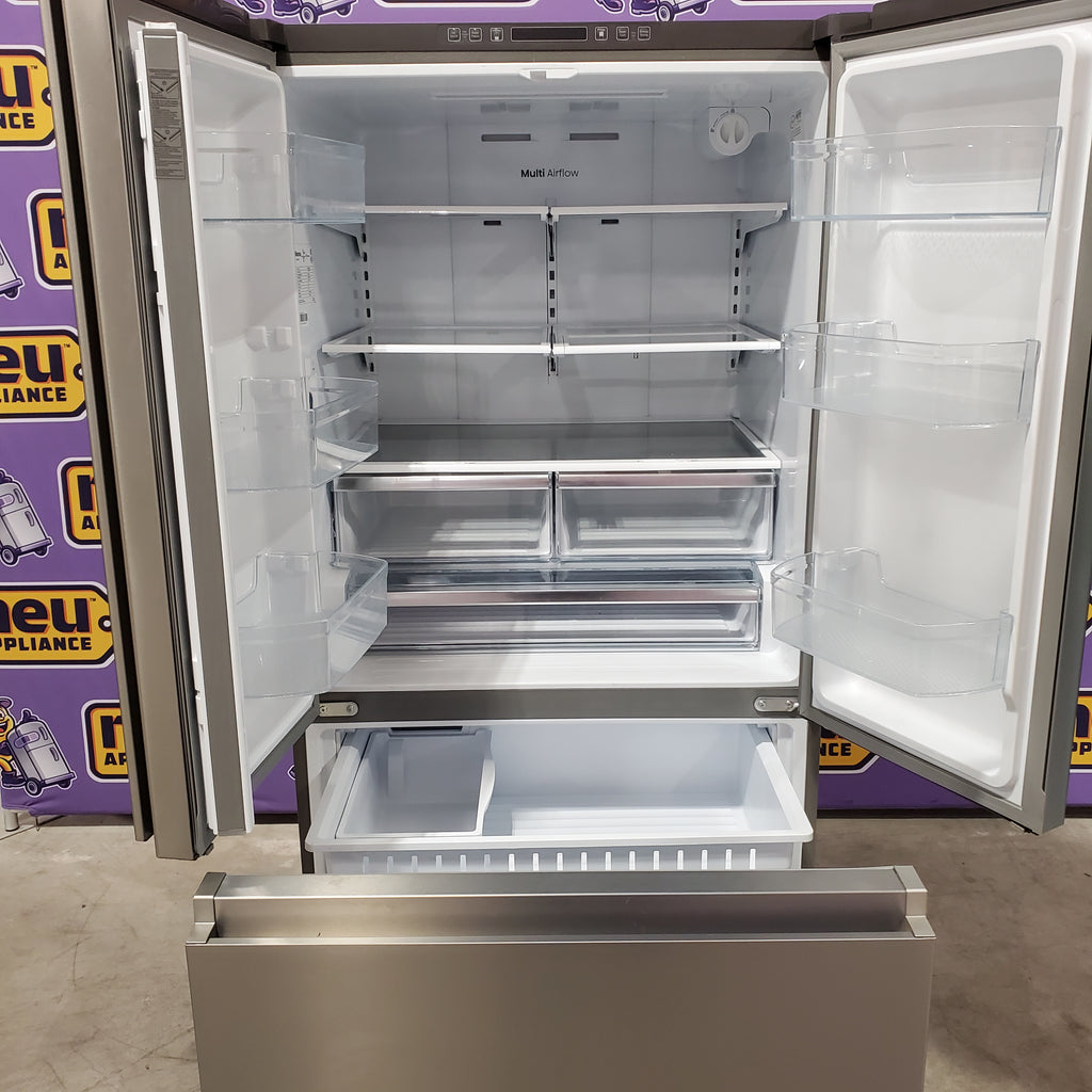 Pictures of Hisense 26.6 cu. ft. French Door Refrigerator in Fingerprint Resistant Stainless Steel 22131SD96 - HRF266N6CSE1 - Scratch & Dent (Minor) - Neu Appliance Outlet - Discount Appliance Outlet in Austin, Tx