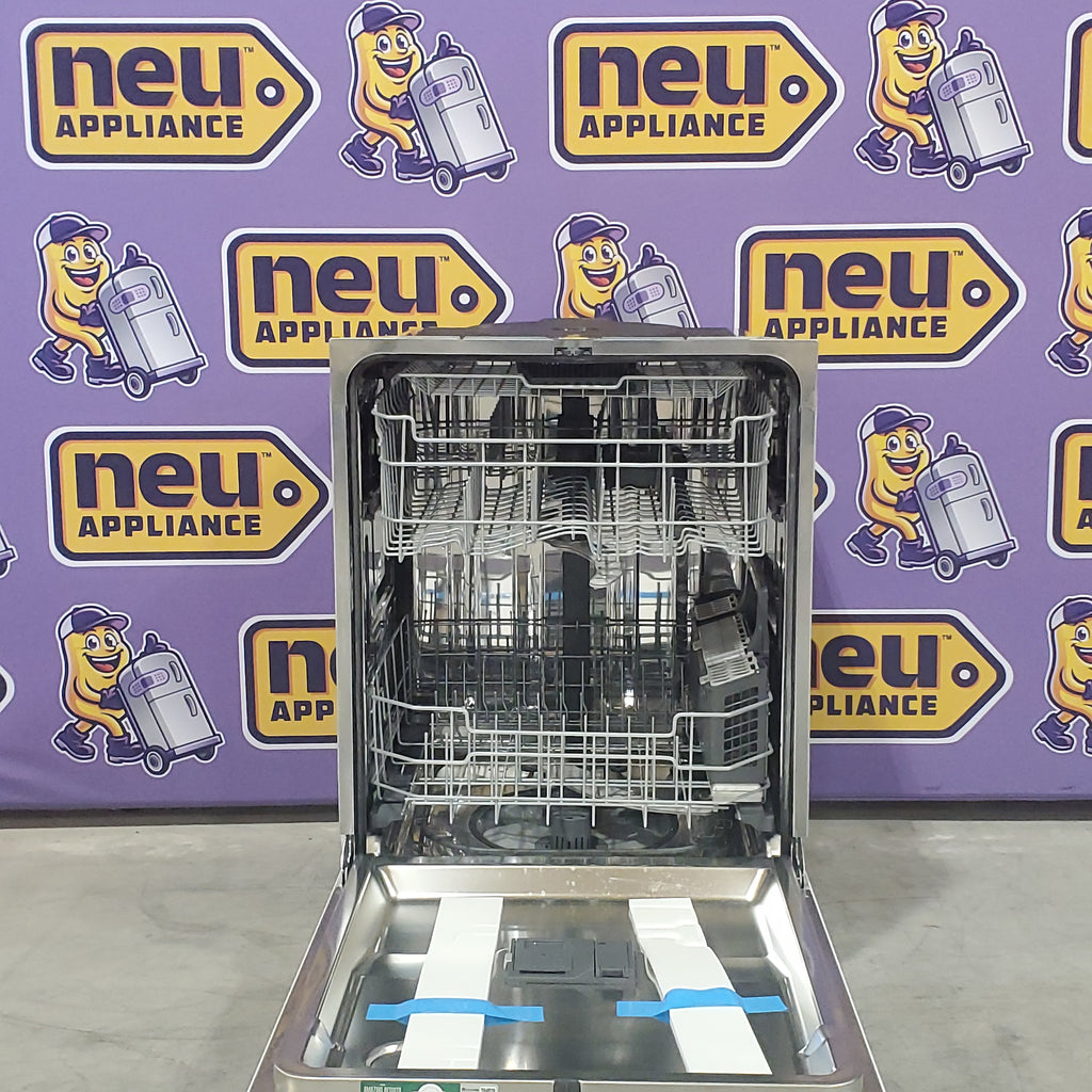 Pictures of GE® ENERGY STAR® Top Control with Stainless Steel Interior Dishwasher with Sanitize Cycle GDT670SGVWW - New in Box - Neu Appliance Outlet - Discount Appliance Outlet in Austin, Tx