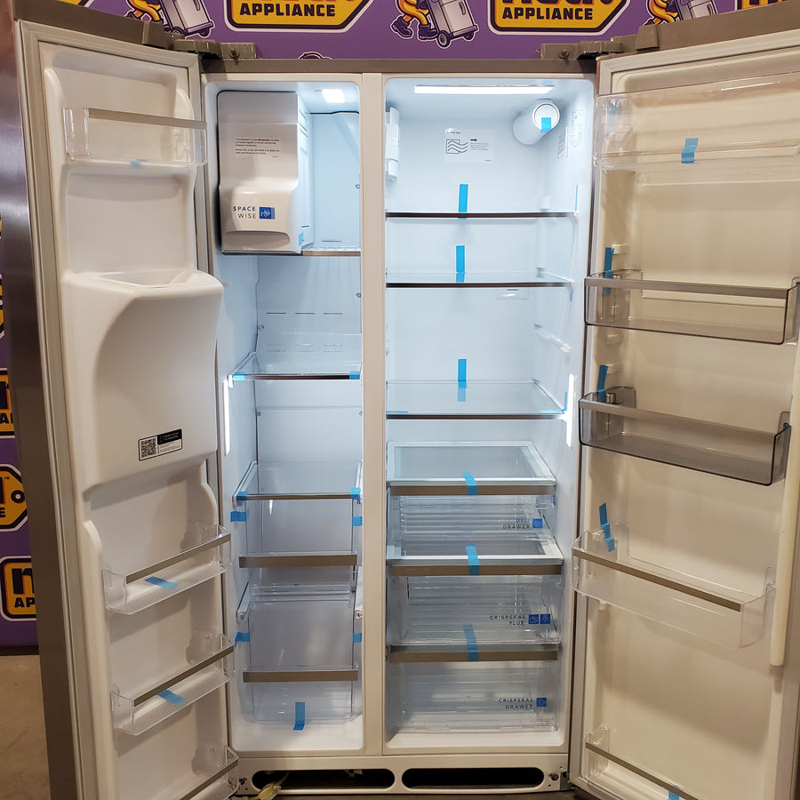 Frigidaire Gallery 22 Cu. Ft. 36" Counter-Depth Side-by-Side Refrigerator 22136SD336 - GRSC2352AF - Scratch & Dent (Moderate)