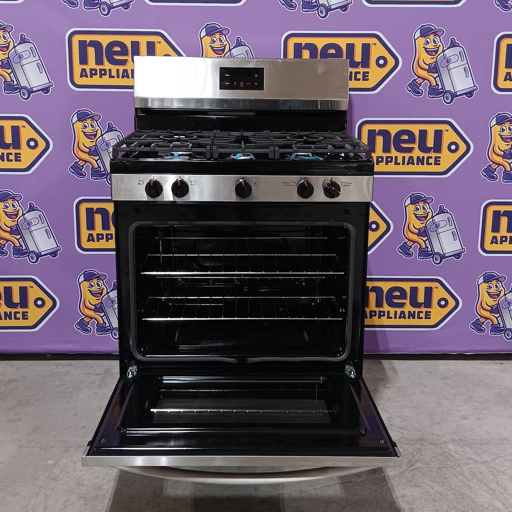 Pictures of Frigidaire 5 Burner Gas Range with Even Baking Technology in Stainless Steel 25CR176 - FCRG3052BS - Scratch & Dent (Minor) - Neu Appliance Outlet - Discount Appliance Outlet in Austin, Tx