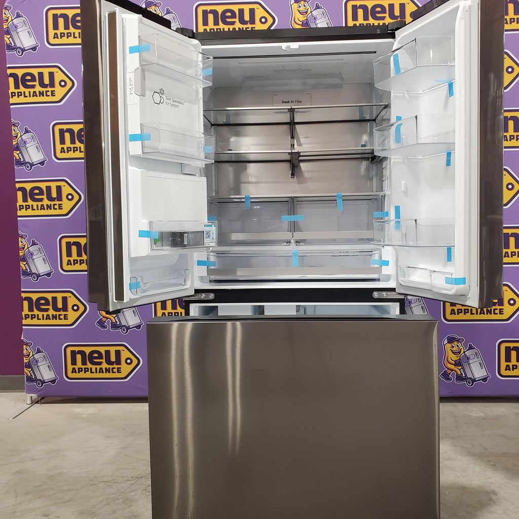 Pictures of LG 26 cu. ft. Smart Counter-Depth MAX French Door Refrigerator with 4 types of ice in PrintProof Black Stainless Steel - 3SD700 - LRYXC2606S- Scratch & Dent (Minor - Neu Appliance Outlet - Discount Appliance Outlet in Austin, Tx