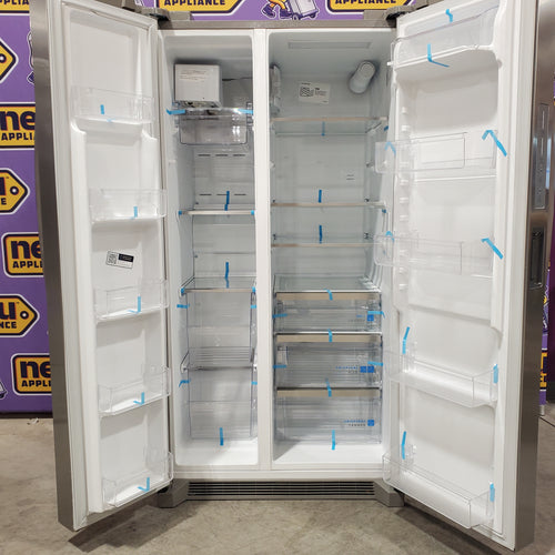 Pictures of Frigidaire Gallery 26 Cu. Ft. Standard-Depth Side-by-Side Refrigerator 20SD012 - GRSN2620AF - Scratch & Dent (Minor) - Neu Appliance Outlet - Discount Appliance Outlet in Austin, Tx