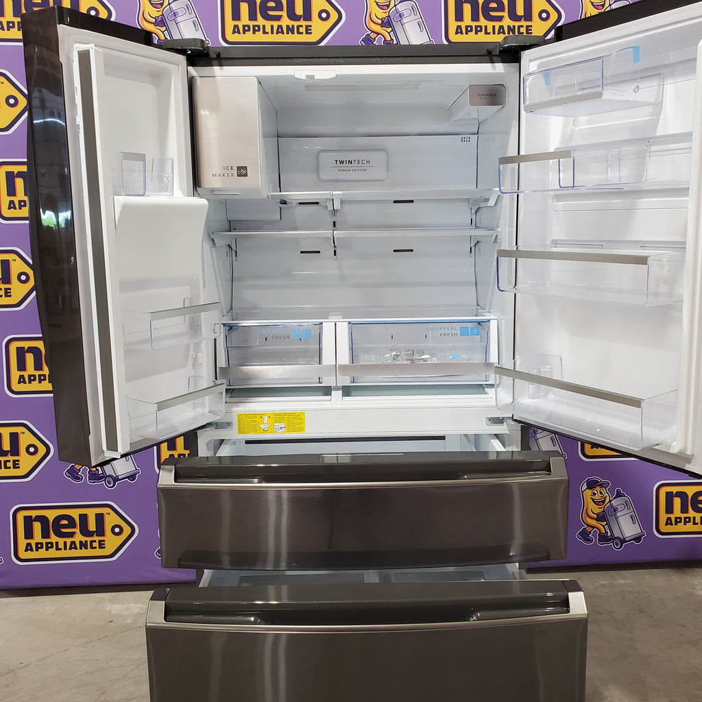 Pictures of Frigidaire Gallery 22 Cu. Ft. Counter-Depth 4-Door French Door Refrigerator 20232SD600 - GRMC2273CD - Scratch & Dent (Moderate) - Neu Appliance Outlet - Discount Appliance Outlet in Austin, Tx
