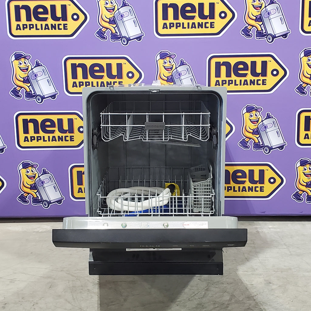 Pictures of Frigidaire 24 in. 55 dBA Front Control Built-In Tall Tub Dishwasher in Stainless Steel with 3-Cycle FFCD2413US - Scratch & Dent (Moderate) - Neu Appliance Outlet - Discount Appliance Outlet in Austin, Tx