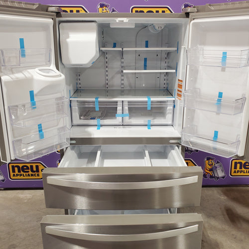 Whirlpool French Door Bottom Mount Refrigerator in Fingerprint Resistant Stainless Steel 22132SD161 - WRMF3636RZ - Scratch & Dent (Minor)