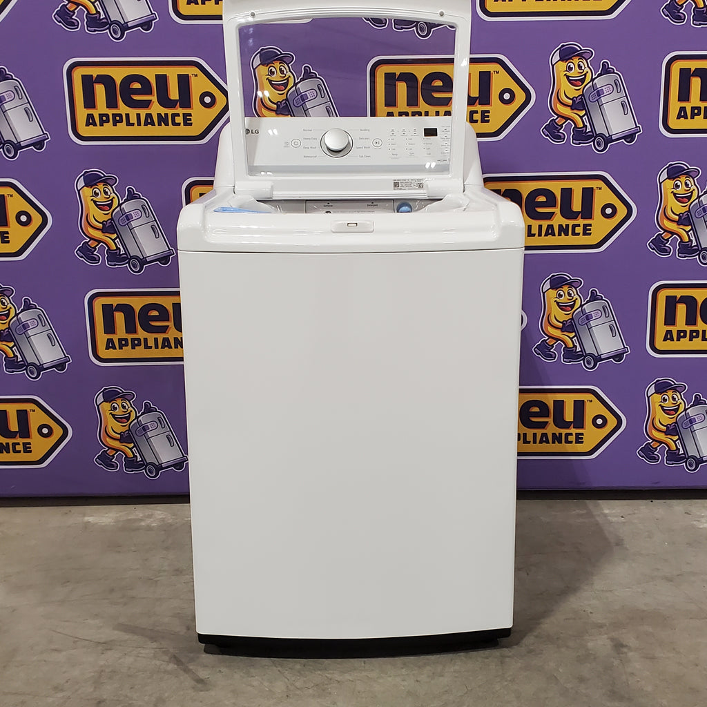 Pictures of LG White Top Load 5.0 Cu. Ft. Mega Capacity Washer with TurboDrum Technology 1CR05086 - WT7150CW - Certified Refurbished - Neu Appliance Outlet - Discount Appliance Outlet in Austin, Tx