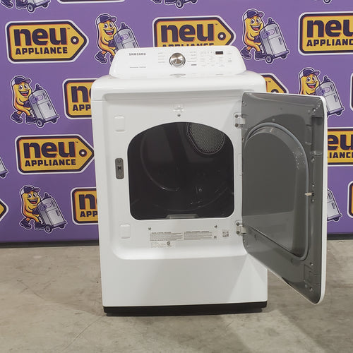 Pictures of Samsung 7.2 cu. ft. Electric Dryer with Sensor Dry in White DVE45T3200W - Scratch and Dent (Minor) - Neu Appliance Outlet - Discount Appliance Outlet in Austin, Tx