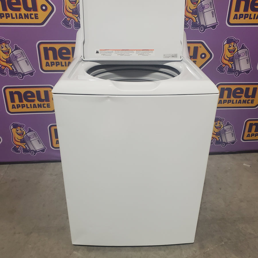 GE® 4.0 cu. ft. Capacity Washer with Stainless Steel Basket and Water Level Control 25134SD466 - GTW325ASWWW - Scratch & Dent (Moderate)