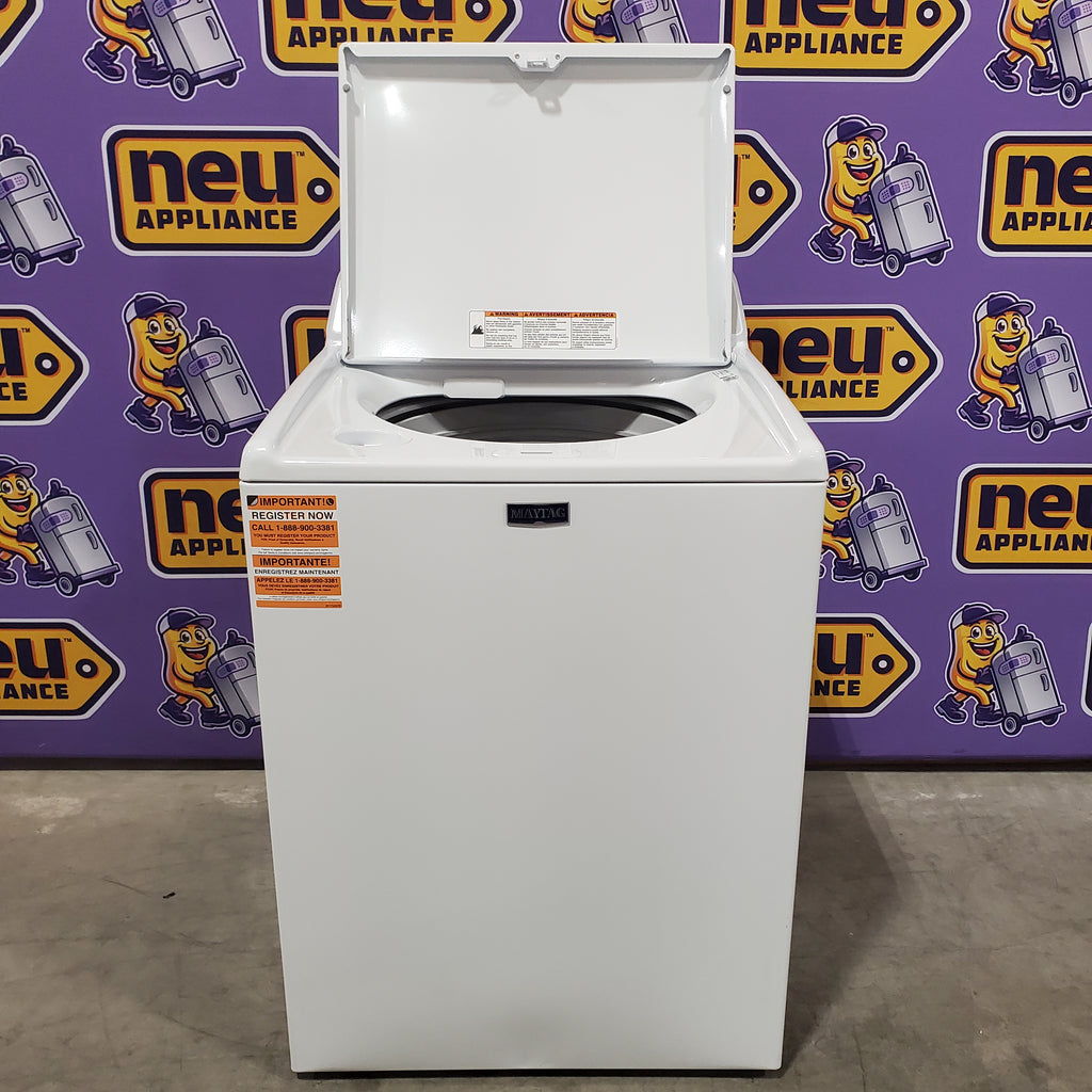 Pictures of Maytag Top Load 4.5 Cu. Ft. Washer with Deep Fill in White 22131SD76 - MVW4505MW - Scratch & Dent (Minor) - Neu Appliance Outlet - Discount Appliance Outlet in Austin, Tx