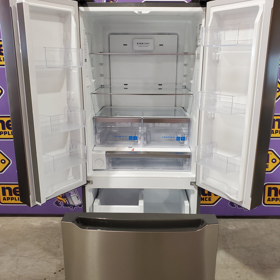 Frigidaire Gallery 20 Cu. Ft. 30" Wide Standard-Depth French Door Refrigerator in Stainless Steel 25139SD773 - GRFN2023AF - Scratch & Dent (Moderate)
