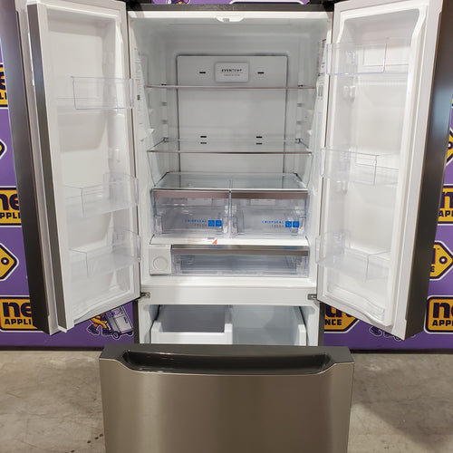 Frigidaire Gallery 20 Cu. Ft. 30" Wide Standard-Depth French Door Refrigerator in Stainless Steel 25139SD773 - GRFN2023AF - Scratch & Dent (Moderate)