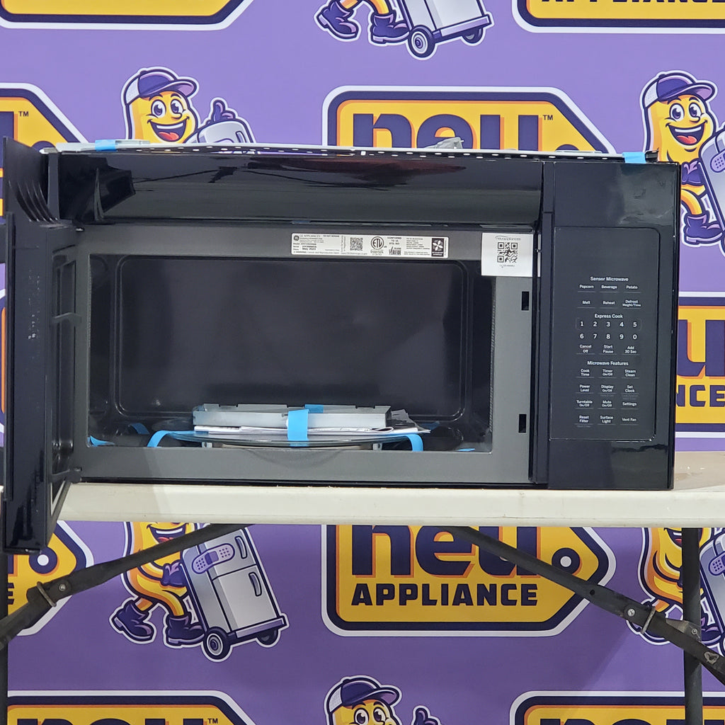 Pictures of GE Black Over the Range 1.9 Cu. Ft. Microwave Oven with Melt Feature and Sensor Cooking Controls JVM7195DKBB - Open Box - Neu Appliance Outlet - Discount Appliance Outlet in Austin, Tx