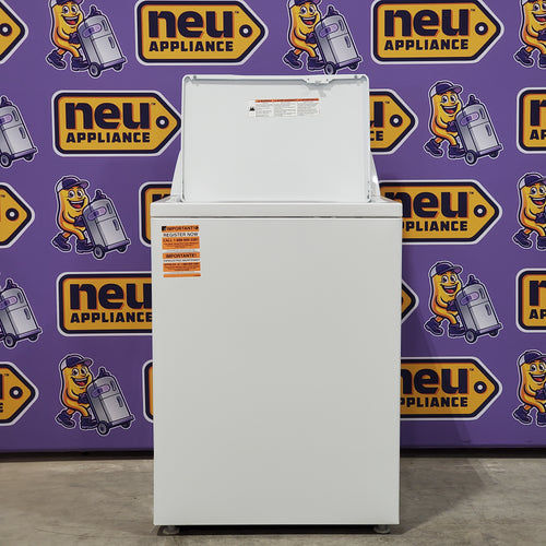 Whirlpool 3.8 cu. ft. White Top Load Washing Machine with Soaking Cycles WTW4855HW - Scratch & Dent (Minor)