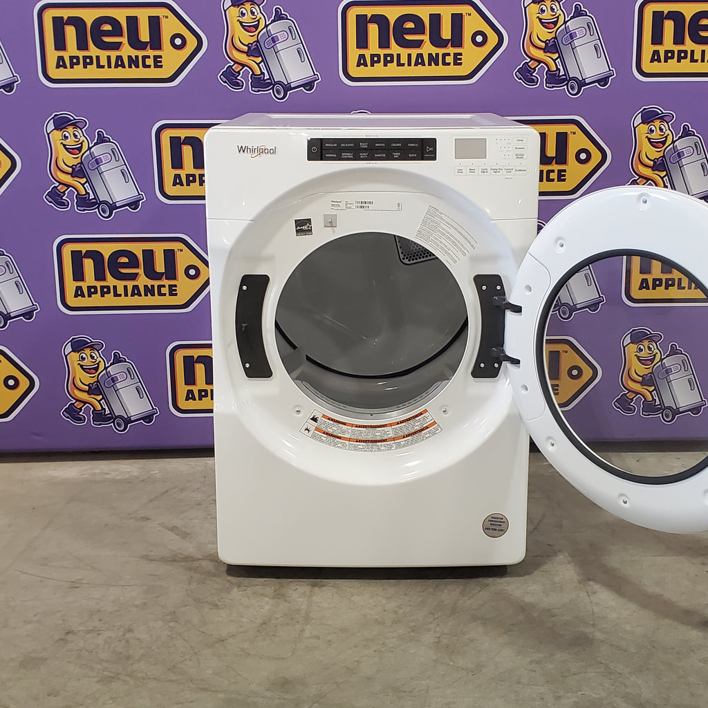 Pictures of Whirlpool 7.4 cu. ft. Front Load Stackable Electric Dryer with Intuitive Touch Controls WED5620HW - Open Box - Neu Appliance Outlet - Discount Appliance Outlet in Austin, Tx