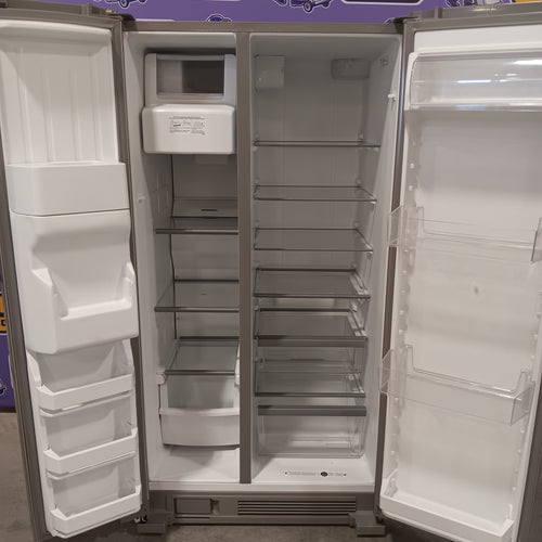 Pictures of Whirlpool Side By Side Refrigerator with Can Caddy and Frameless Glass Shelves 251315SD1158 - WRS325SDHZ - Scratch and Dent (Minor) - Neu Appliance Outlet - Discount Appliance Outlet in Austin, Tx