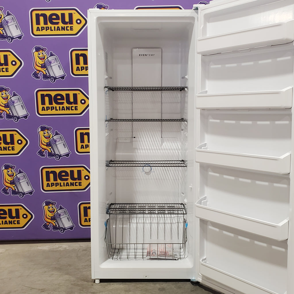 Pictures of Frigidaire 13 Cu. Ft. Garage Ready Upright Freezer with EvenTemp™ Cooling System 3SD961 - FFFU13F2VW - Open Box - Neu Appliance Outlet - Discount Appliance Outlet in Austin, Tx