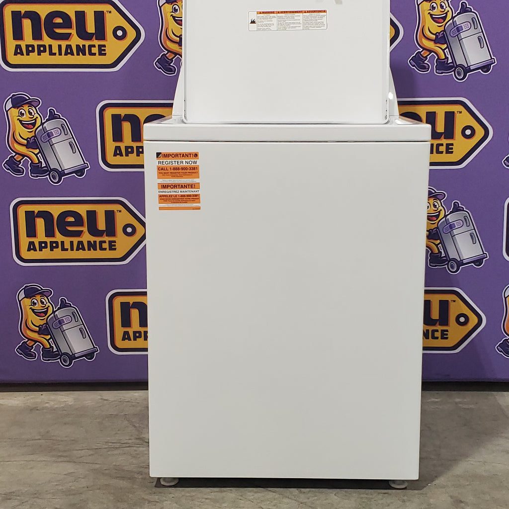 Pictures of Amana Top Load 3.8 Cu. Ft. Washer with High Efficiency Agitator in White 3SD729 - NTW4519JW - Open Box - Neu Appliance Outlet - Discount Appliance Outlet in Austin, Tx