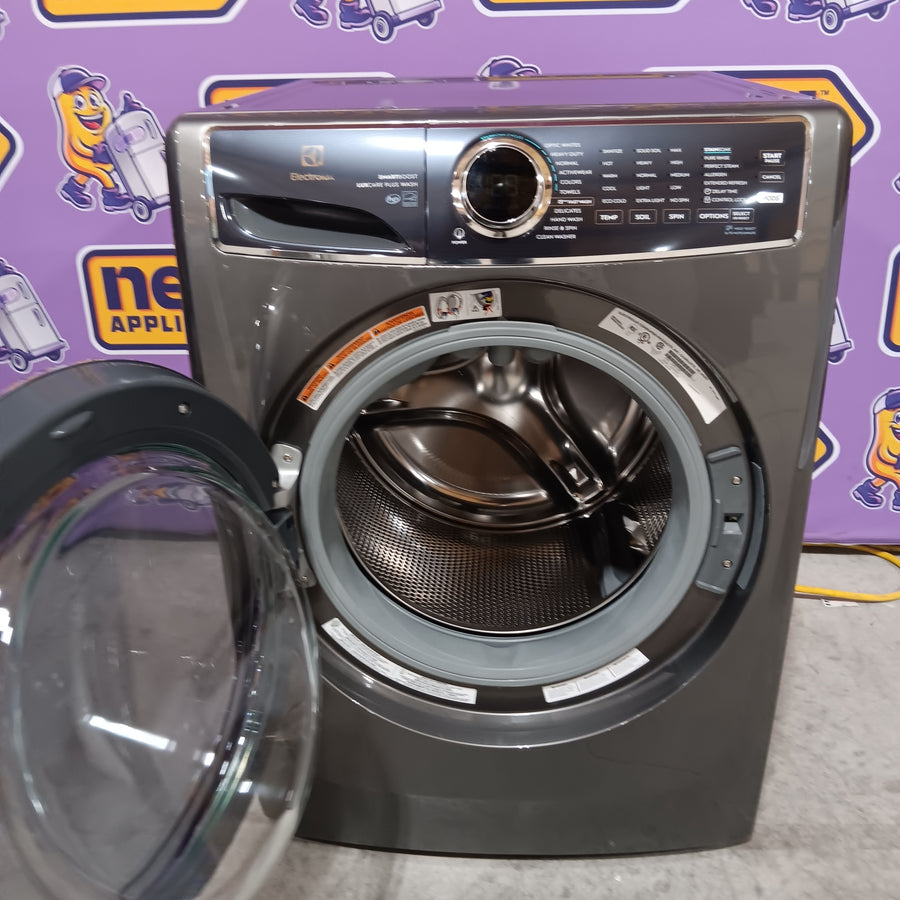 Electrolux Titanium Front Load 600 Series 4.5 Cu. Ft. Washer with Smartboost ELFW7637AT - Open Box and Electrolux Frontload Electric Steam Dryer 16287 - ELFE7537AT - Open Box