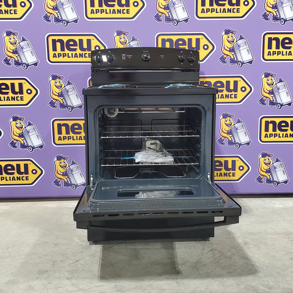 Pictures of GE® ENERGY STAR® 30" 5.0 ft. cu. Free-Standing Electric Range in Black JBS160DMBB - Scratch & Dent (Minor) - Neu Appliance Outlet - Discount Appliance Outlet in Austin, Tx