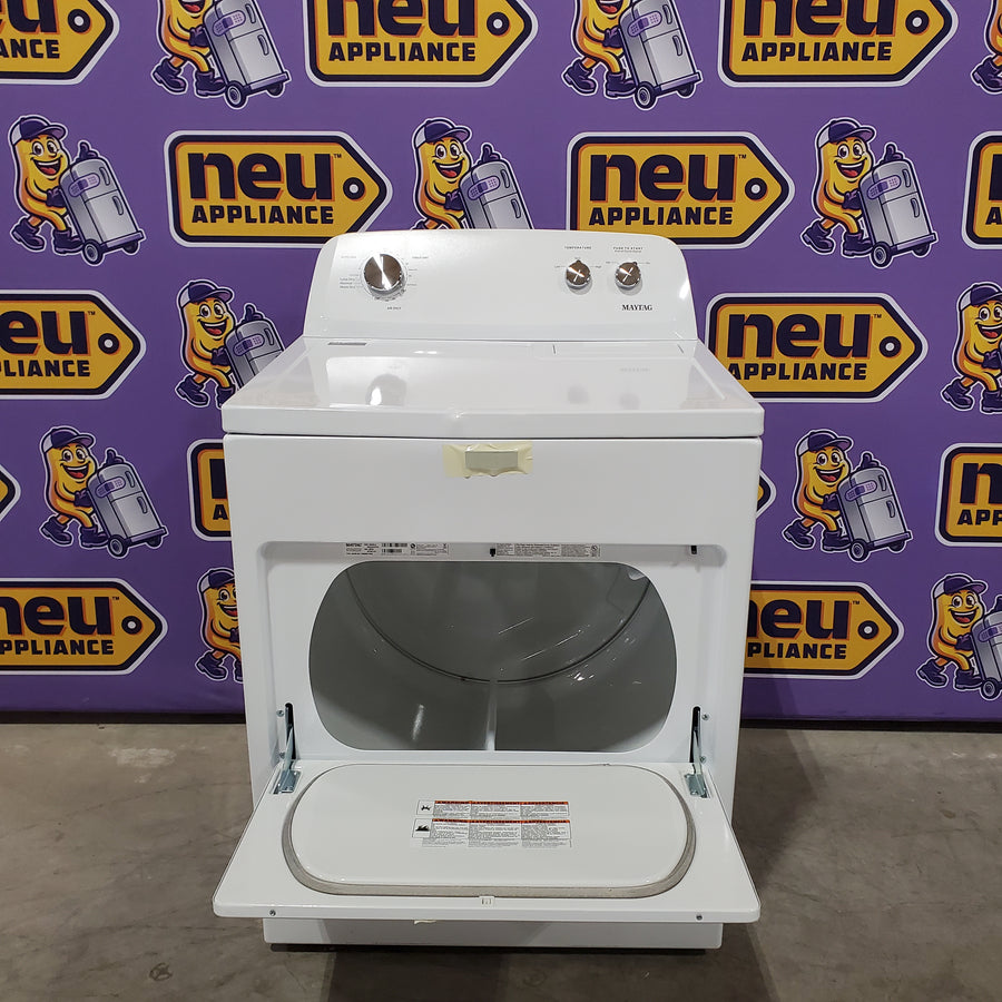 Maytag 7-cu ft Vented Gas Dryer in White 22231SD296 - MGD4005SW - Scratch & Dent (Minor)