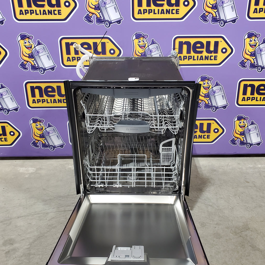 Pictures of Bosch Black 300 Series Dishwasher with 3rd Rack and Wi-Fi Enabled Home Connect 251315SD1140 - SHE53C86N - Scratch & Dent (Moderate) - Neu Appliance Outlet - Discount Appliance Outlet in Austin, Tx