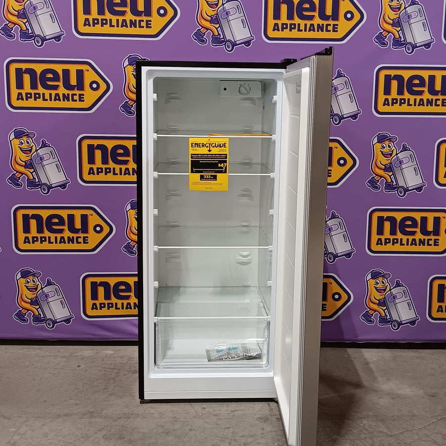 Vissani 7.1 cu. ft. Manual Defrost Convertible Upright Freezer in Stainless Steel Look 251311SD930 - MDUFC7SS4 - Scratch & Dent (Moderate)