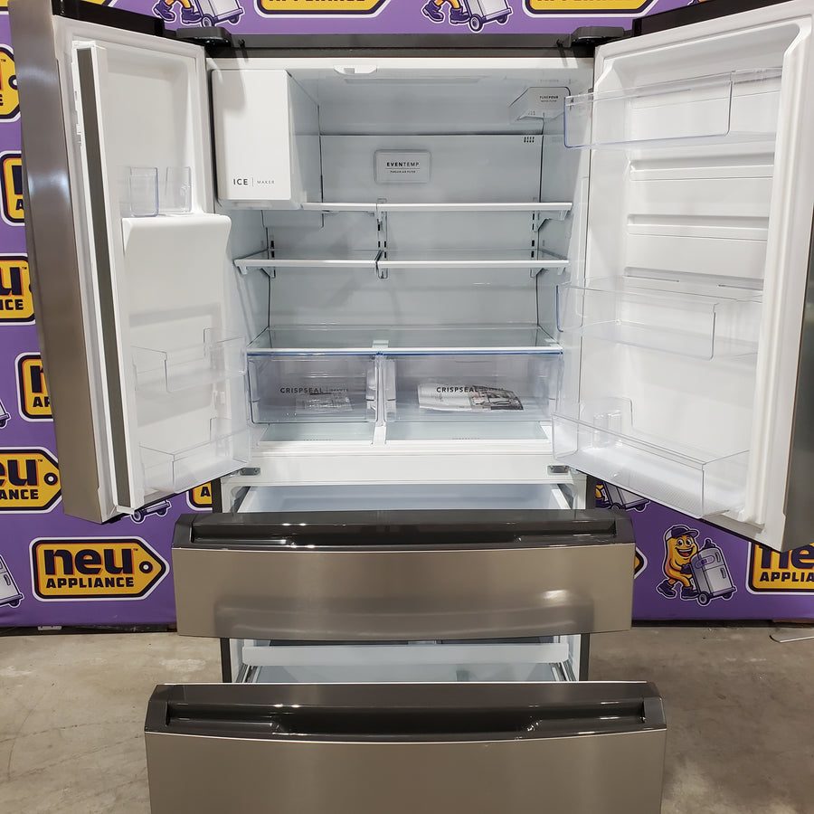 Frigidaire Gallery 26 Cu. Ft. Standard-Depth 4-Door French Door Refrigerator in Fingerprint Resistant Stainless Steel 20534SD708 - GRMS2773AF - Scratch & Dent (Moderate)