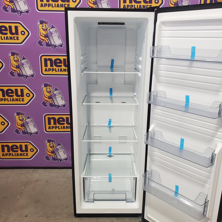 Vissani 24 in. 11 cu. ft. Convertible Auto Defrost Garage Ready Upright Freezer/Refrigerator in Stainless Steel, Energy Star VSF11US2A16 - Scratch & Dent (Minor) (Copy