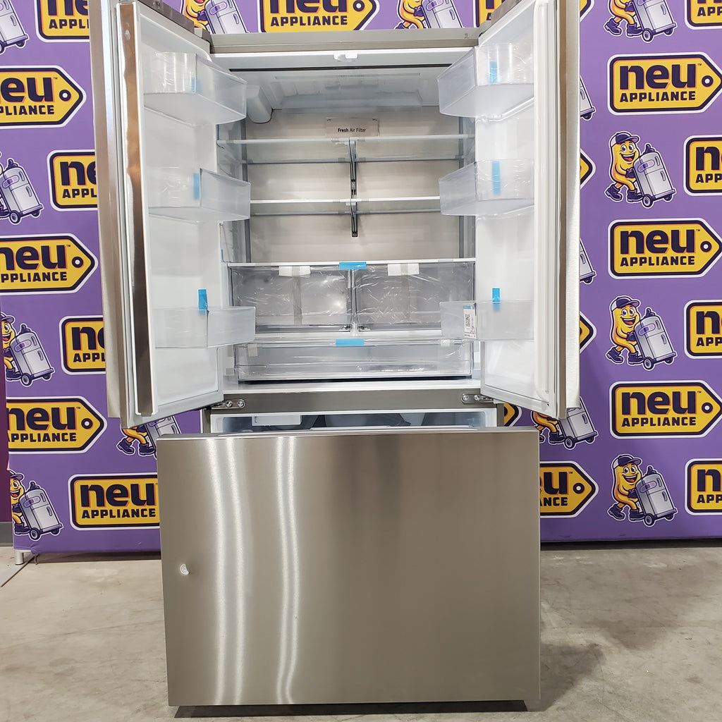 LG 25 cu. ft. Counter-Depth MAX™ with Zero Clearance™ 3-Door French Door Refrigerator with Thin Door Design 3SD698 - LF25Z6211S - Scratch & Dent (Minor)