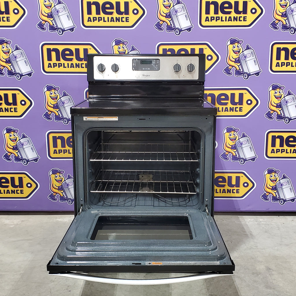 Pictures of Whirlpool 4.8 cu. ft. Electric Range in Stainless Steel 1CR02107 - WFE320M0ES - Certified Refurbished - Neu Appliance Outlet - Discount Appliance Outlet in Austin, Tx