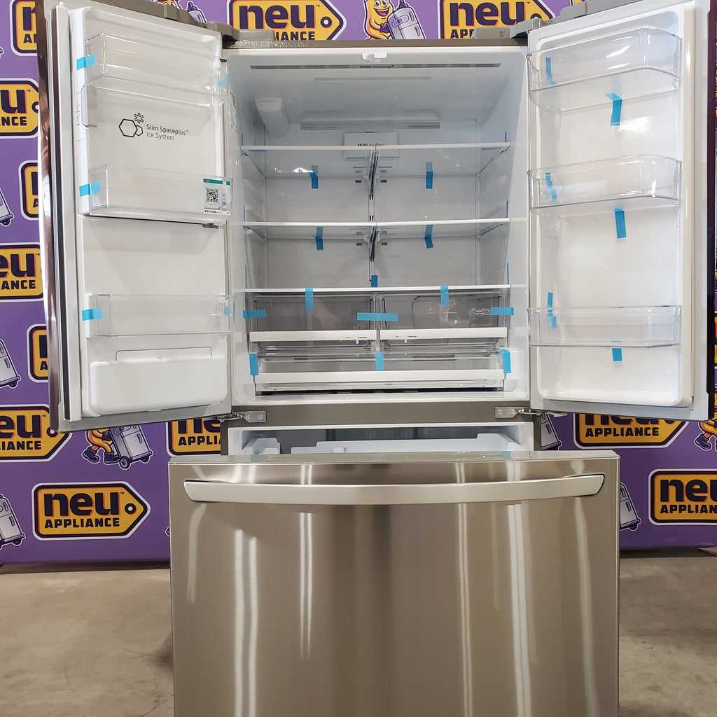 Pictures of 28 cu. ft. 3 Door French Door, Ice and Water with Single Ice Maker in Printproof Stainless Steel LRFS28XBS - Open Box - Neu Appliance Outlet - Discount Appliance Outlet in Austin, Tx