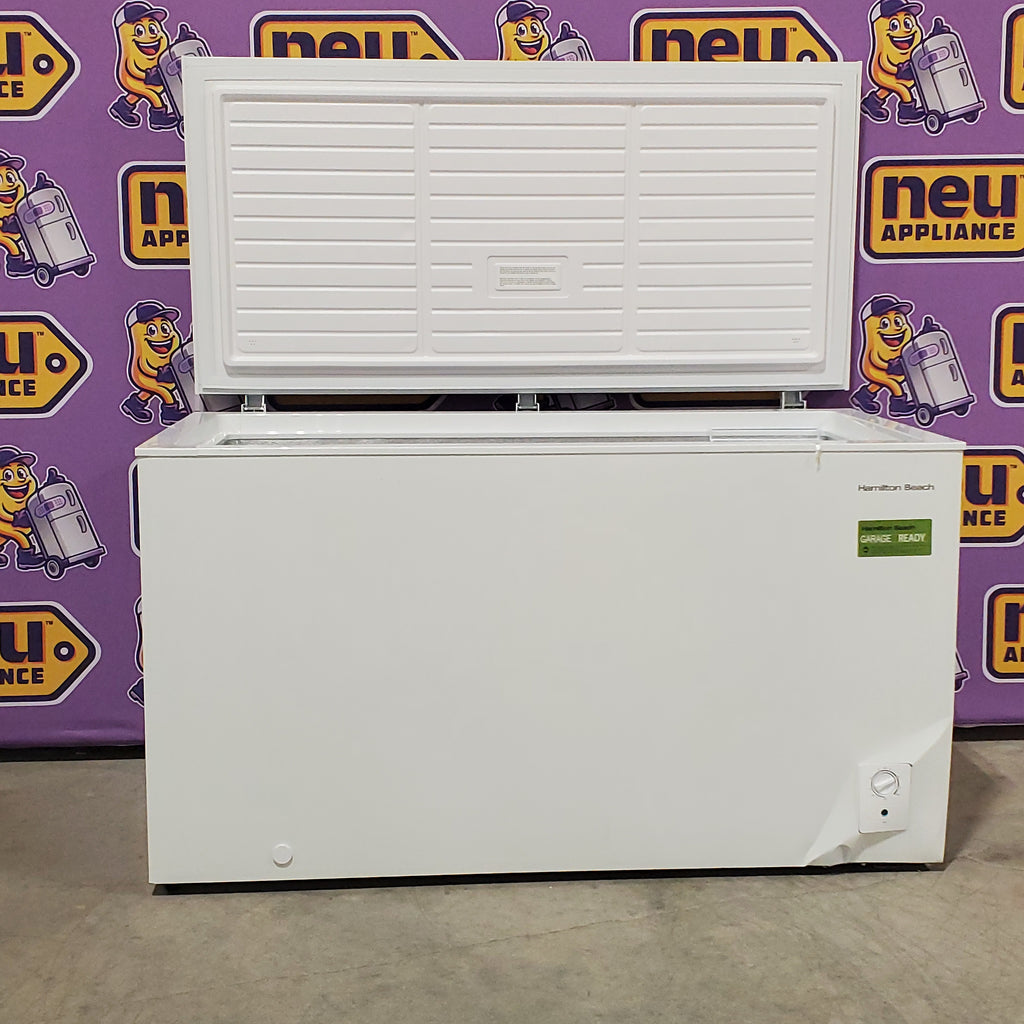 Pictures of Hamilton Beach 14-cu ft Garage Ready Chest Freezer in White 6SD145 - HBFRF1497-3BCOM - Neu Appliance Outlet - Discount Appliance Outlet in Austin, Tx
