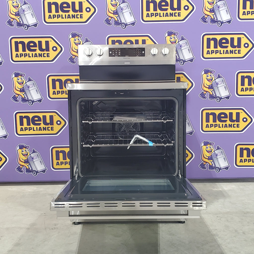 Pictures of Hisense 5.8 cu. ft. Freestanding Electric Oven HBE3501CPS - Open Box - Neu Appliance Outlet - Discount Appliance Outlet in Austin, Tx