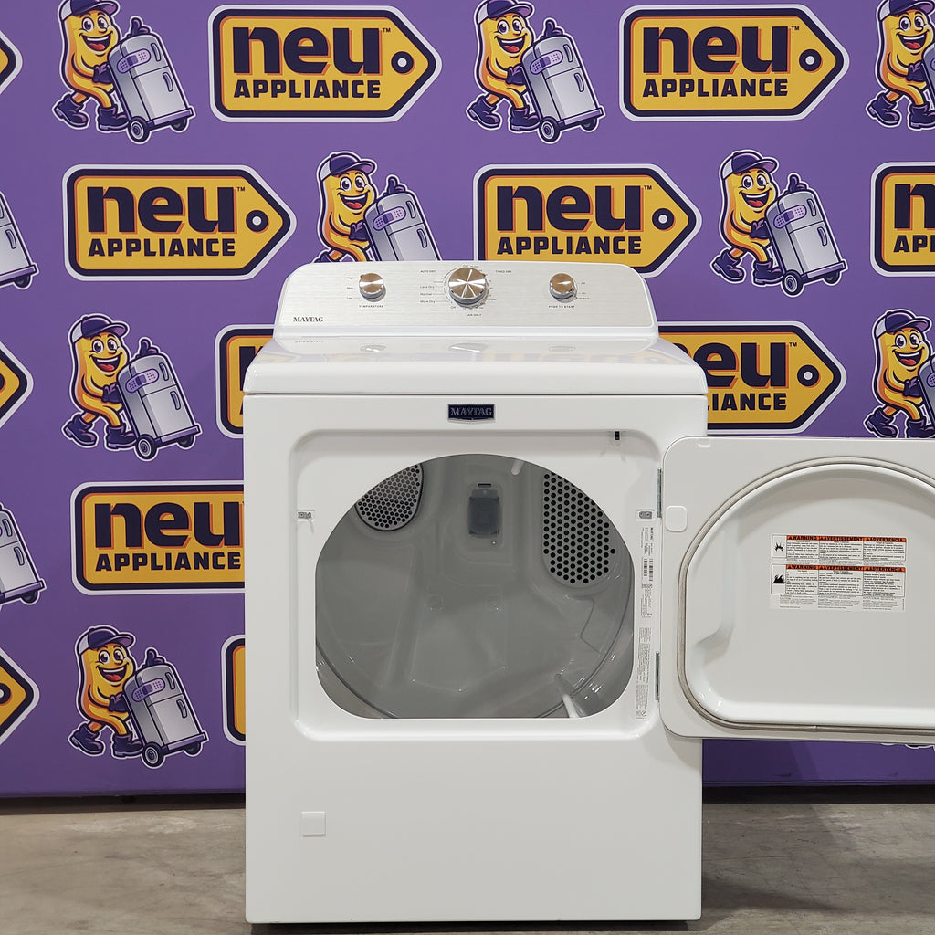 Pictures of Maytag 7.0 cu. ft Dryer with End of Cycle Signal MGD4500MW - Open Box - Neu Appliance Outlet - Discount Appliance Outlet in Austin, Tx