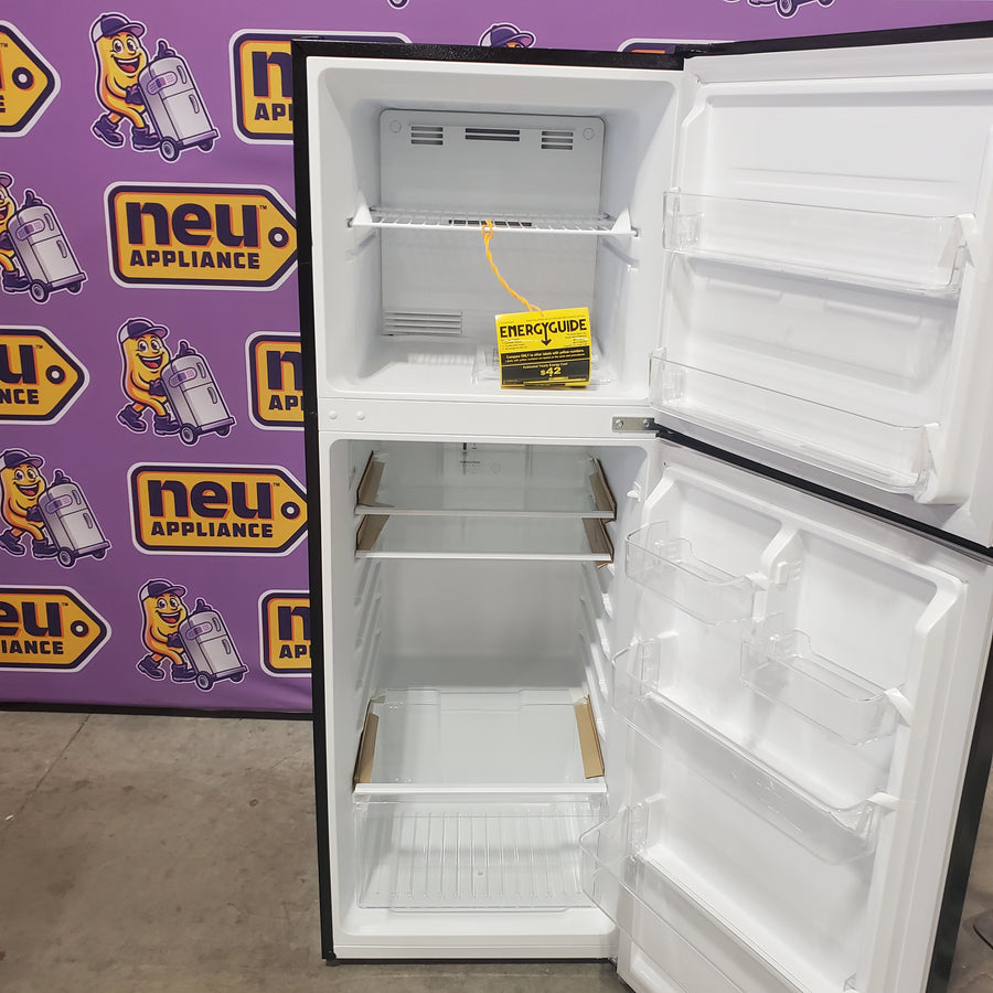 Vissani Black Top Freezer 10.1 Cu. Ft. Refrigerator with No Frost Design MDTF10BK - Open Box