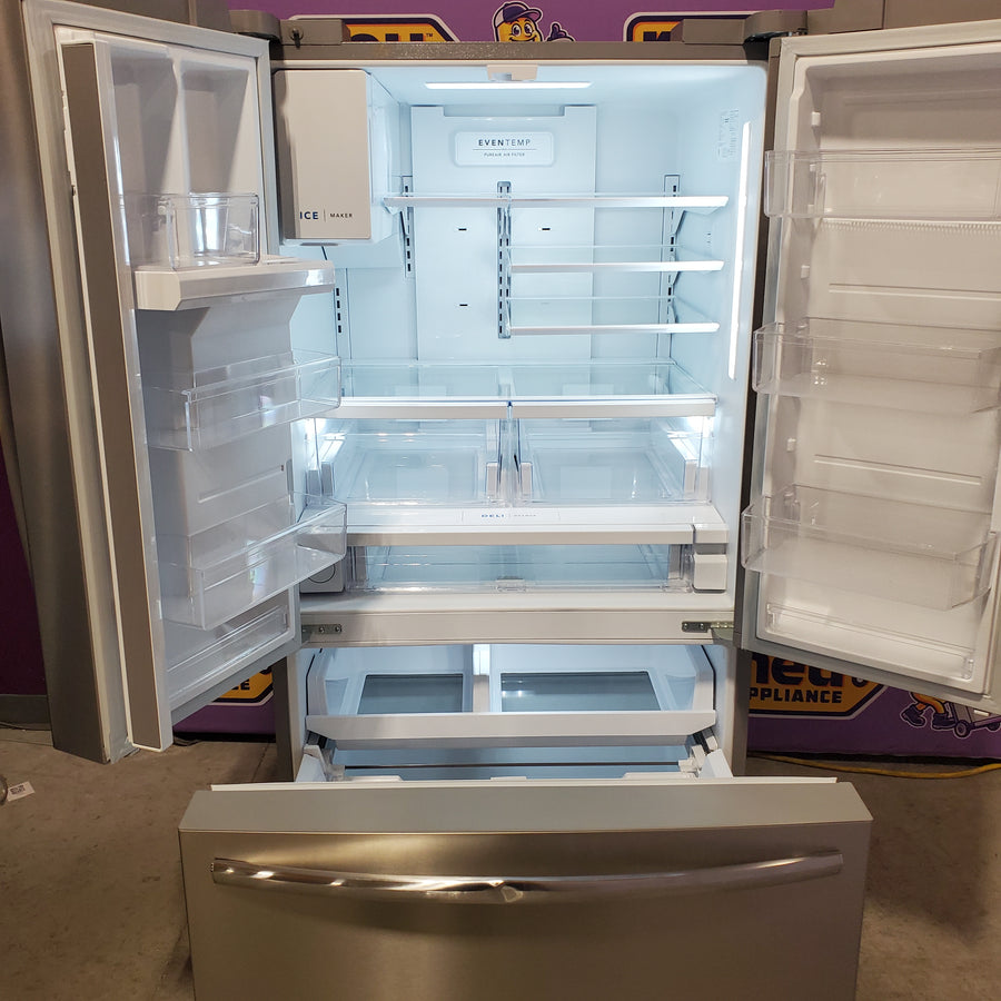 Frigidaire 28 Cu. Ft. French Door Refrigerator in Fingerprint Resistant Stainless Steel FRFS282LAF - Scratch & Dent (Moderate)