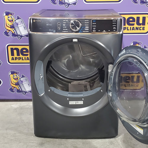 Pictures of GE Profile™ ENERGY STAR® 7.8 cu. ft. Capacity Smart Front Load Electric Dryer with Steam and Sanitize Cycle 6SD088 - PFD95ESPWDS - Scratch & Dent (Minor) - Neu Appliance Outlet - Discount Appliance Outlet in Austin, Tx