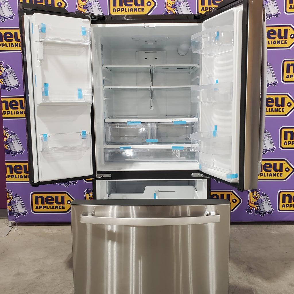 GE® ENERGY STAR® 23.6 Cu. Ft. French-Door Refrigerator 25SD032 - GFE24JYKFS - Scratch & Dent (Minor)