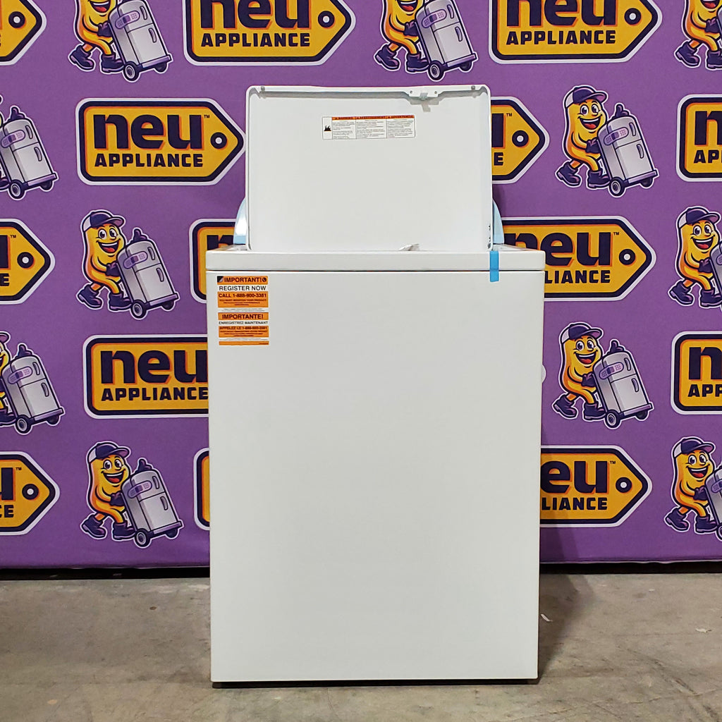 Whirlpool Top Load 3.5 Cu. Ft. Washer with Deep Water Wash Option WTW4816FW - Scratch & Dent (Minor) and Whirlpool Vented 7.0 Cu. Ft. Electric Dryer 16046 - WED4815EW - Scratch & Dent (Minor)