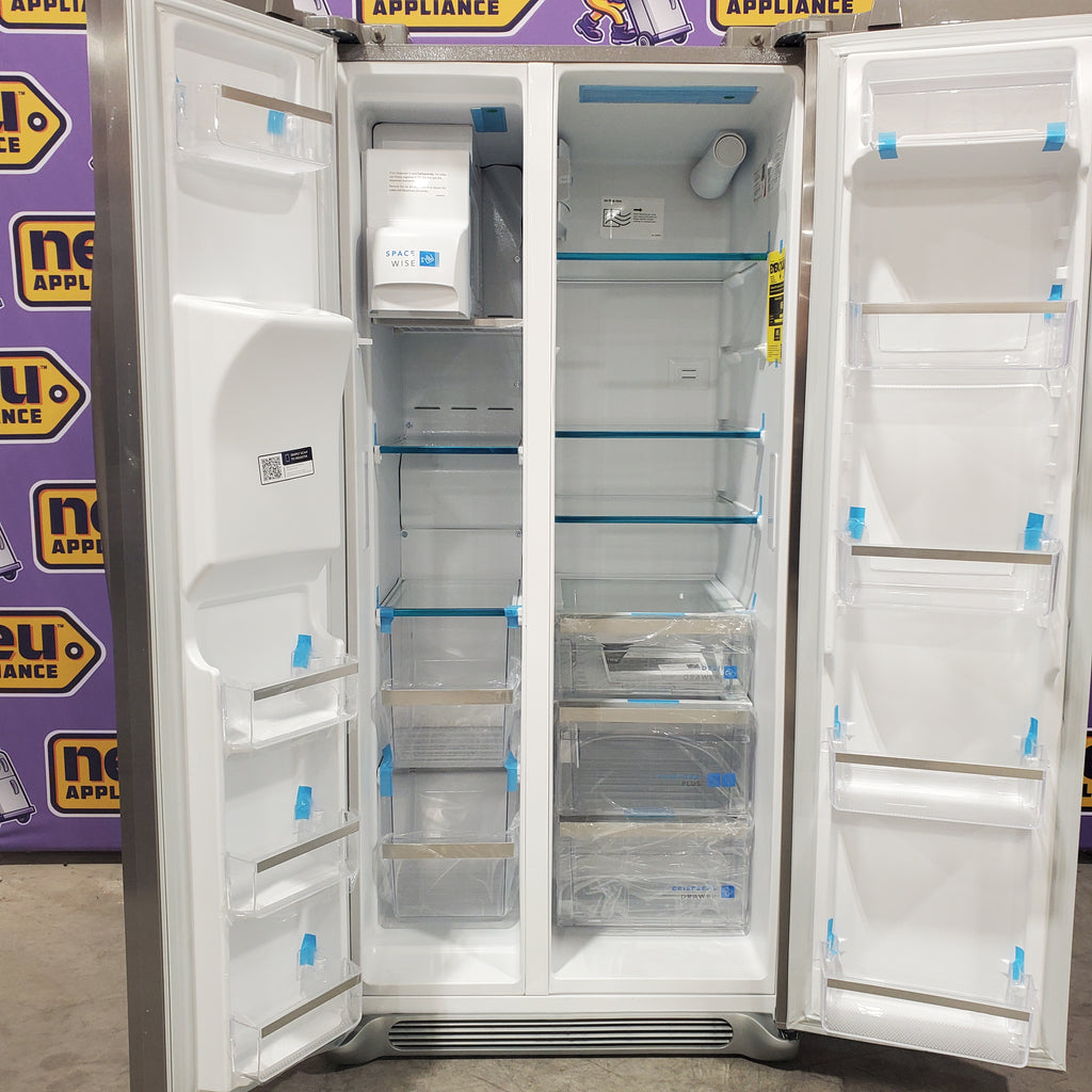 Frigidaire Gallery 22 Cu. Ft. 33" Standard-Depth Side-by-Side Refrigerator 20SD019 - GRSS2352AF - Scratch & Dent (Minor)