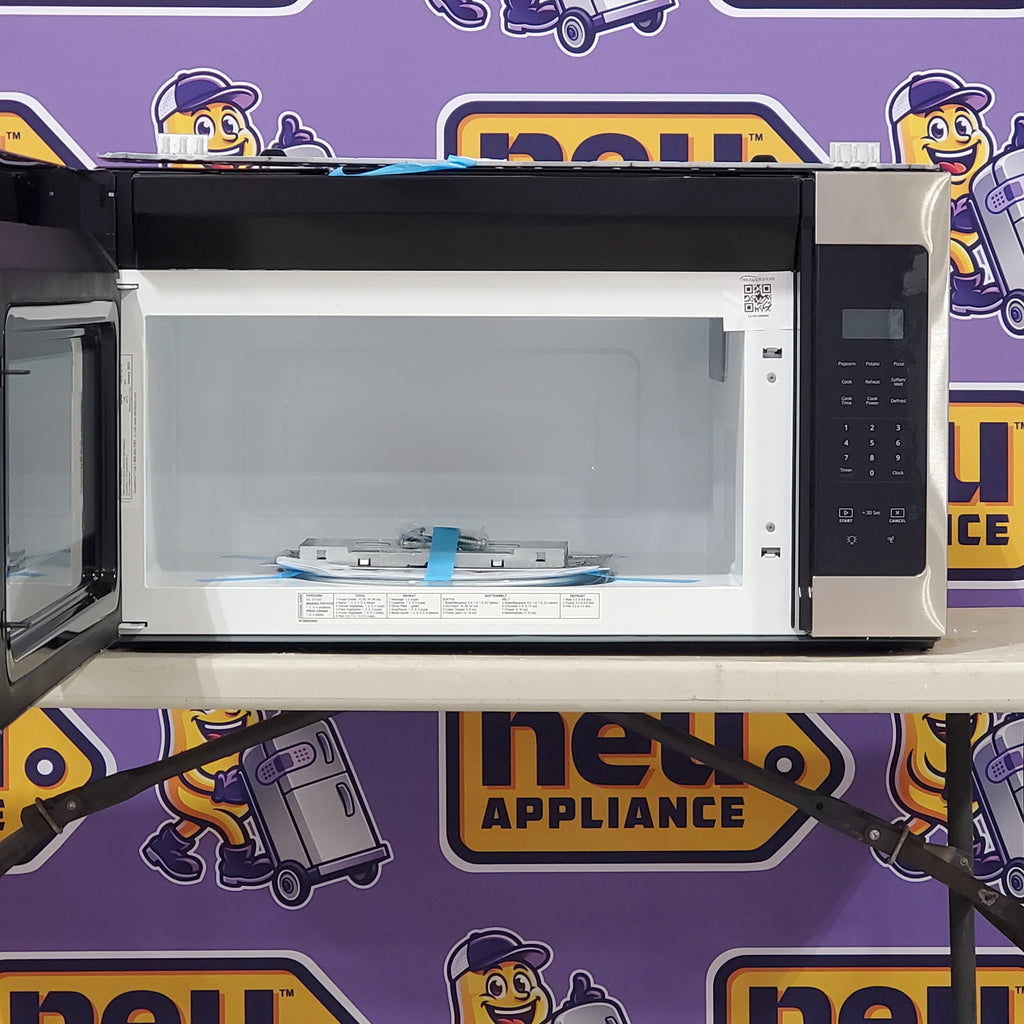 Pictures of Whirlpool Hood Combination 1.7 Cu. Ft. Microwave with Electronic Touch Controls and Dishwasher Safe Turntable Plate WMH31017HS - Open Box - Neu Appliance Outlet - Discount Appliance Outlet in Austin, Tx