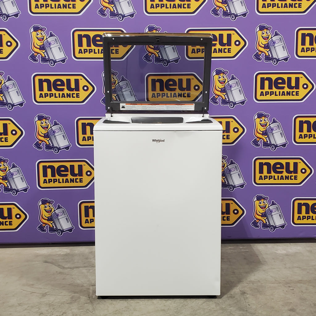 Pictures of Whirlpool 5.2 - 5.3 cu. ft. Top Load Washer with 2 in 1 Removable Agitator and Load & Go™ Dispenser WTW8127LW - Scratch & Dent (Moderate) - Neu Appliance Outlet - Discount Appliance Outlet in Austin, Tx