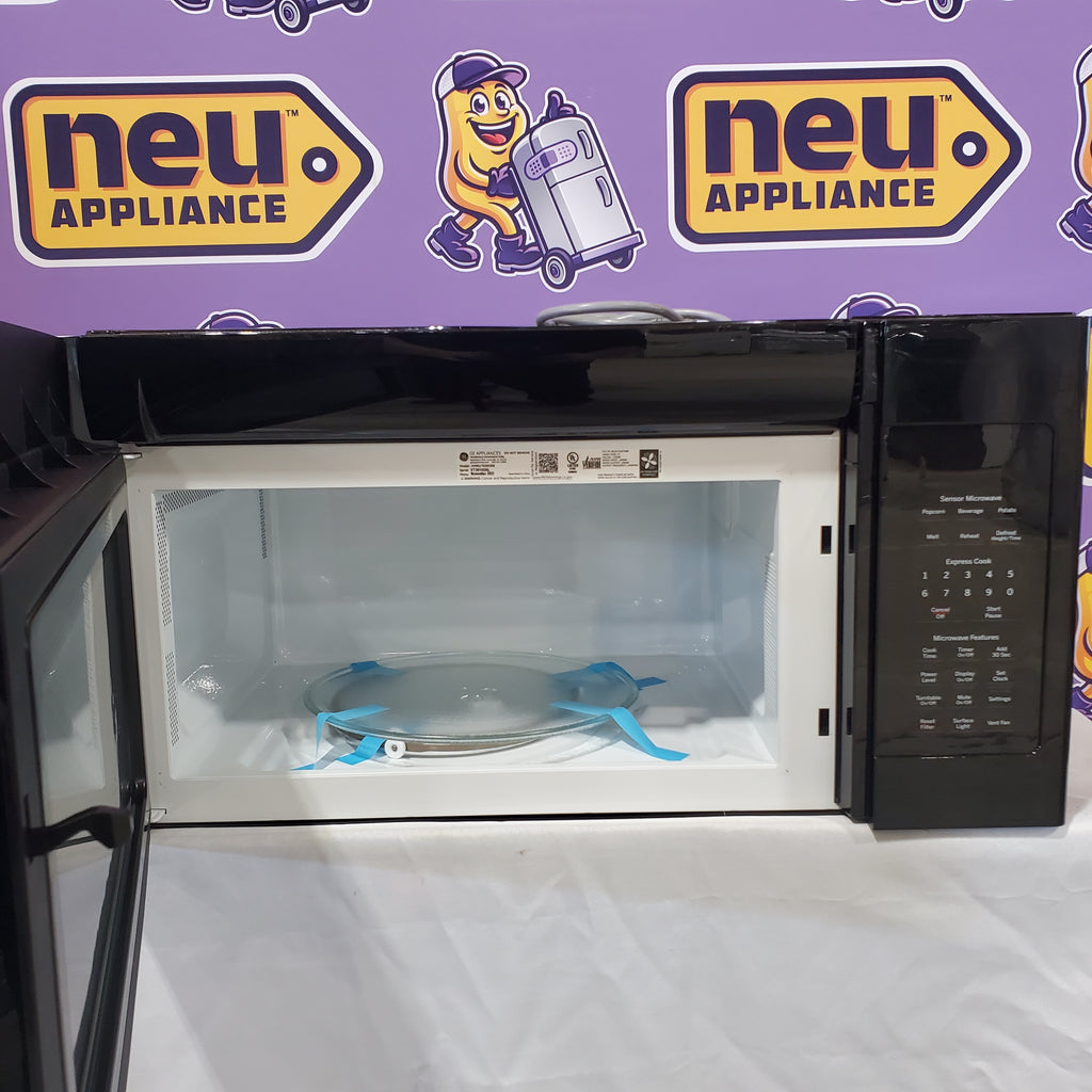 GE® 1.7 Cu. Ft. Over-the-Range Sensor Microwave Oven 5SD286 - JVM6175DKBB - Scratch & Dent (Minor)